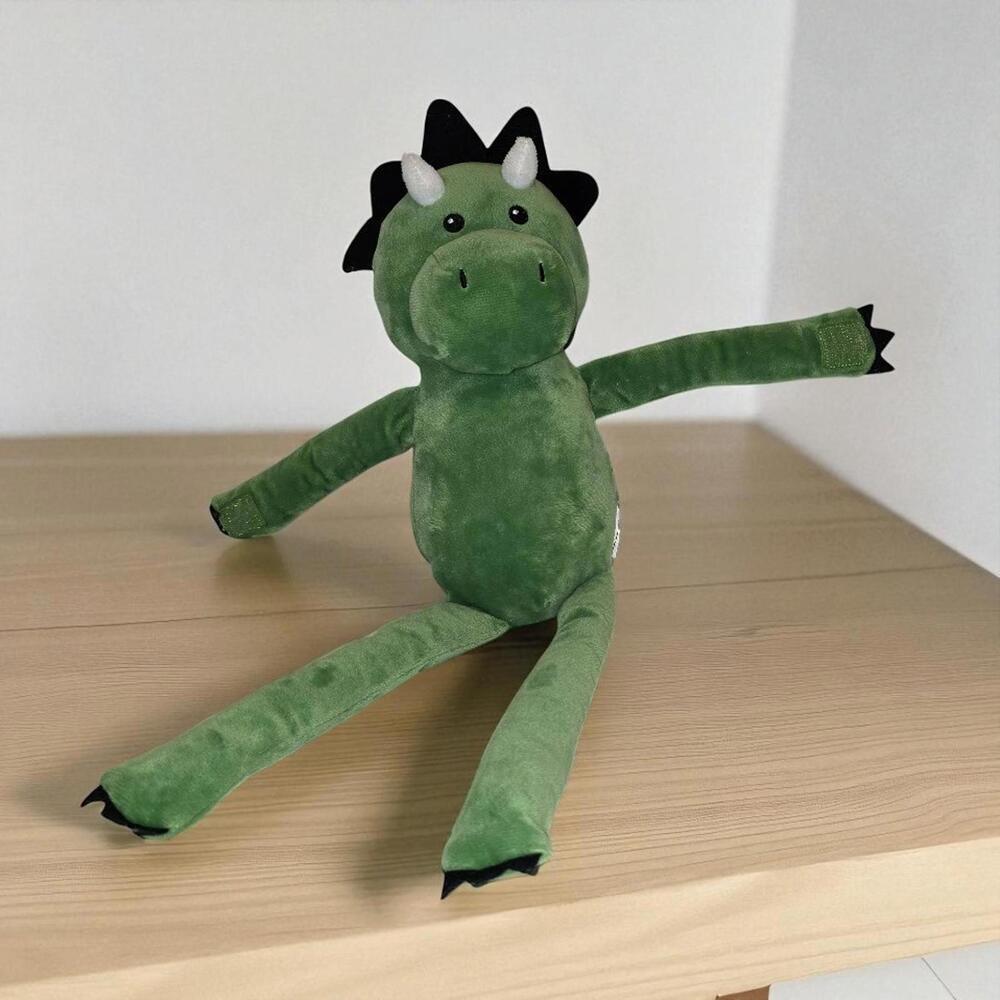Target Pillowfort Green Dinosaur Plush Lovey Hugging Arms Plushie